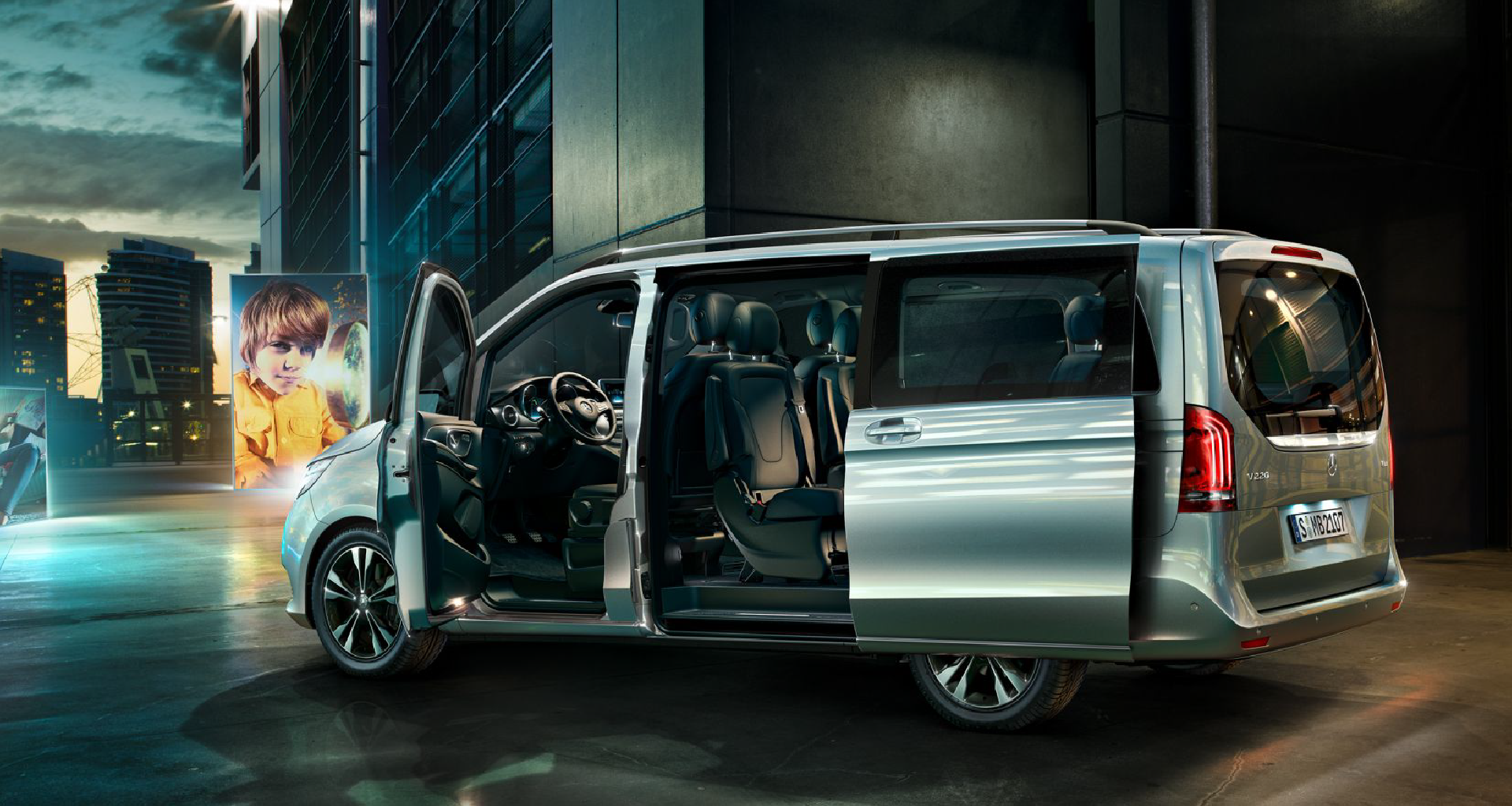 The Mercedes-Benz V-Class, more attractive, more luxurious